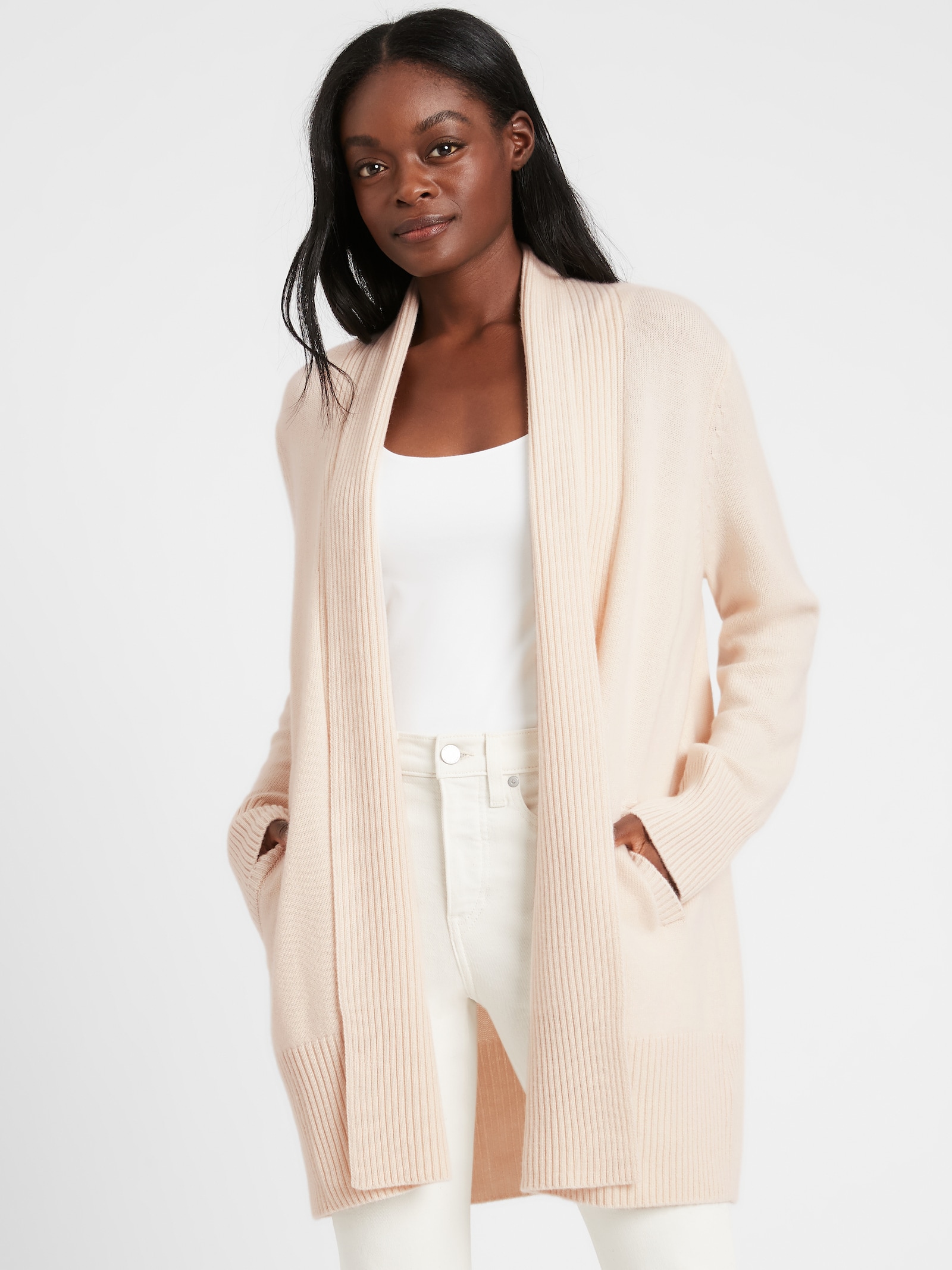 Dolce.ドルチェ wavy cardigan/ivory Fサイズ wavy cardigan/ivory