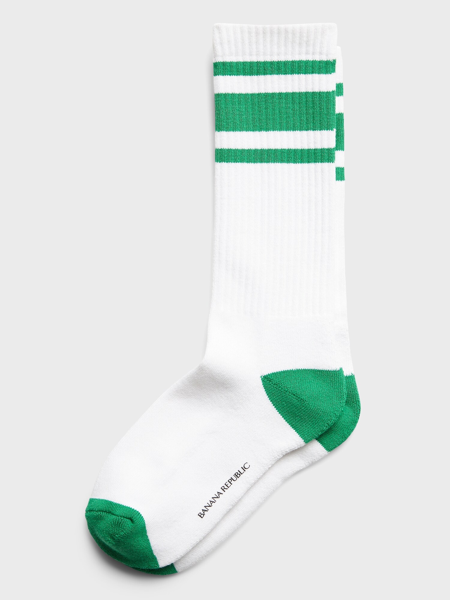 Stripe Athletic Sock with COOLMAX® Technology