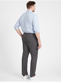 Pantalon Performance habillé en laine extensible, coupe étroite