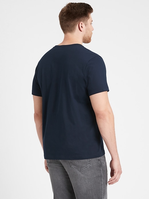 Image number 8 showing, Authentic SUPIMA® V-Neck T-Shirt