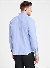Untucked Slim-Fit Non-Iron Dress Shirt