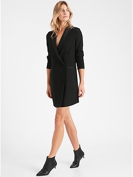 TORRID Mini Ponte Double Breasted Blazer Dress