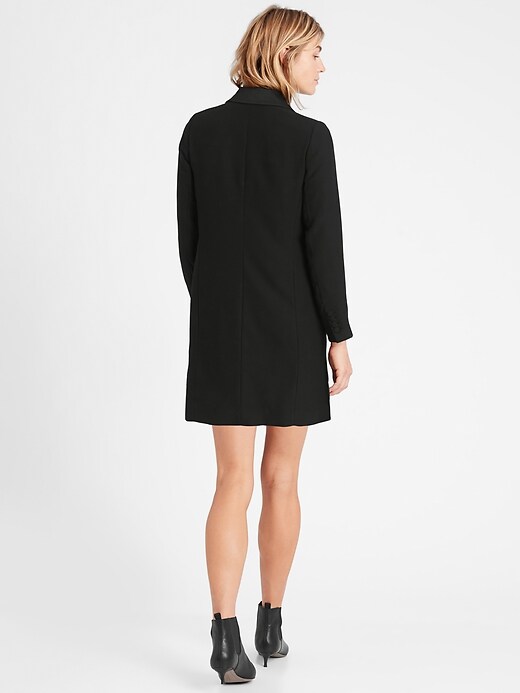 Black petite blazer dress best sale