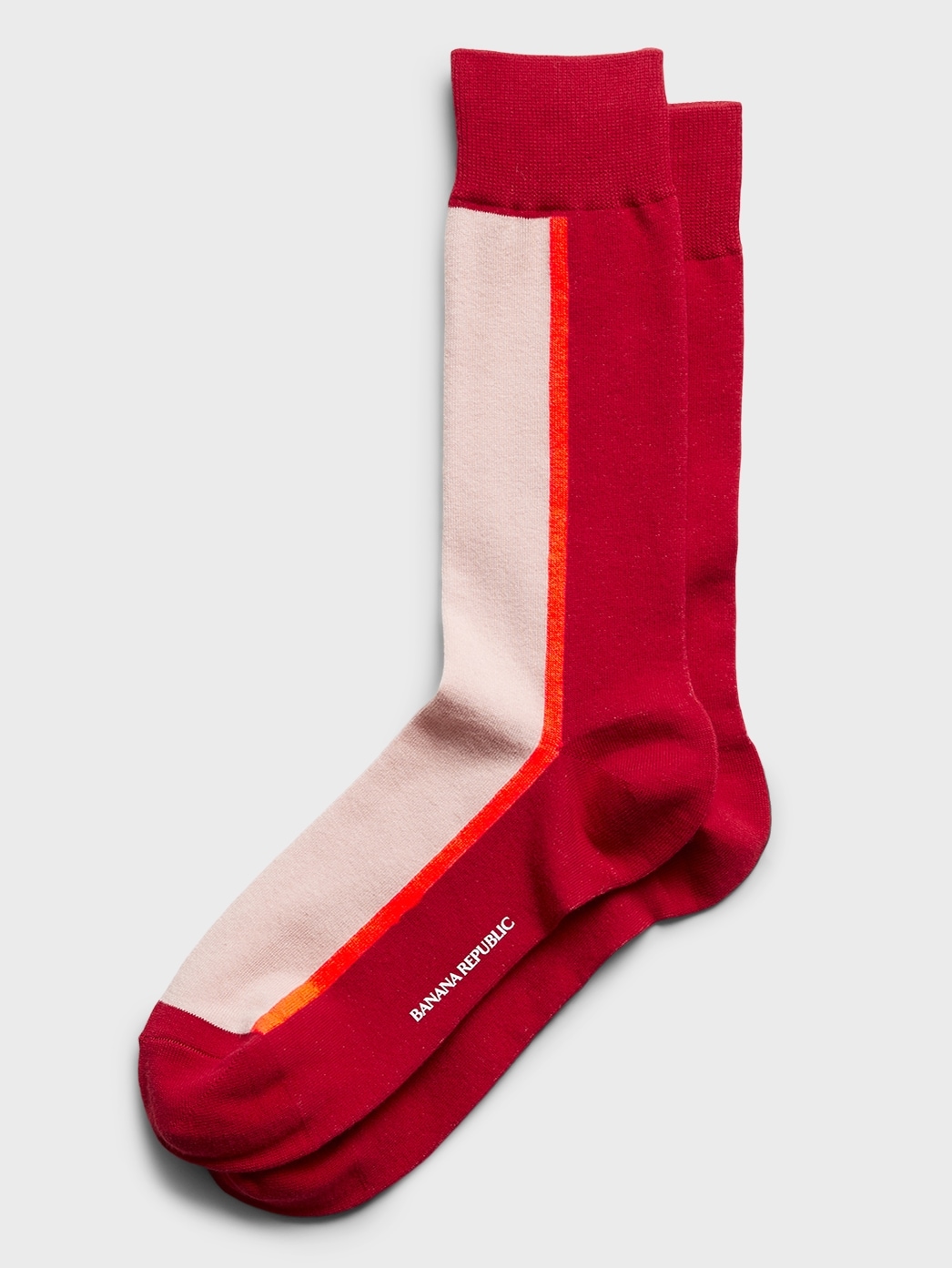 Modern Color-Block Sock