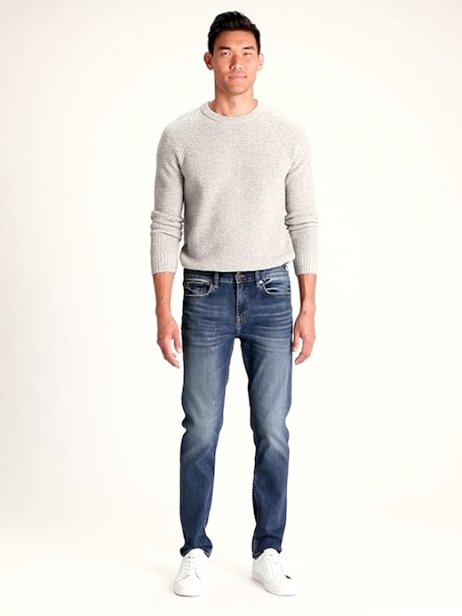 slim luxe traveler black jean