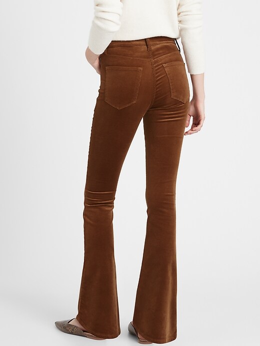 High-Rise Flare Corduroy Pant