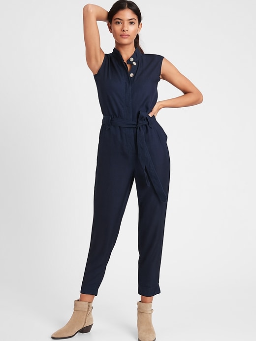 Banana republic utility jumpsuit on sale