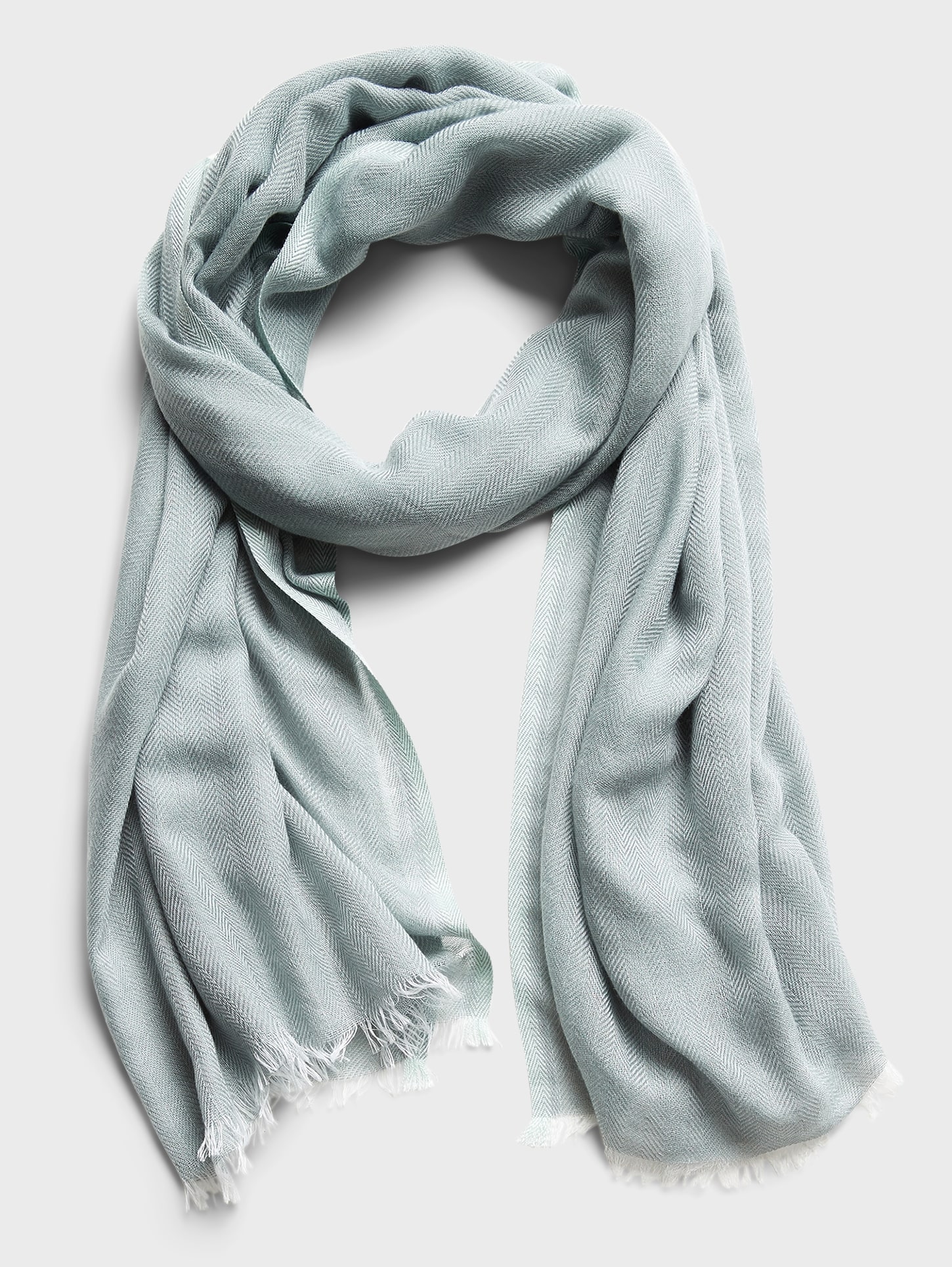 Solid Gauze Layering Scarf