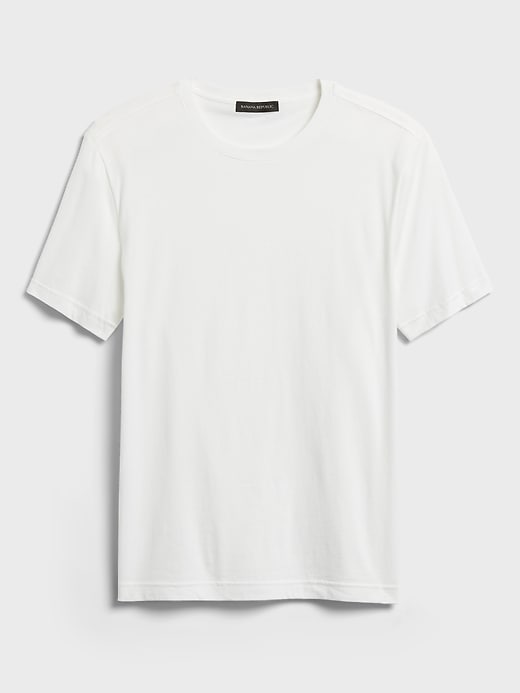 Organic Soft Wash Crew-Neck T-Shirt | Banana Republic