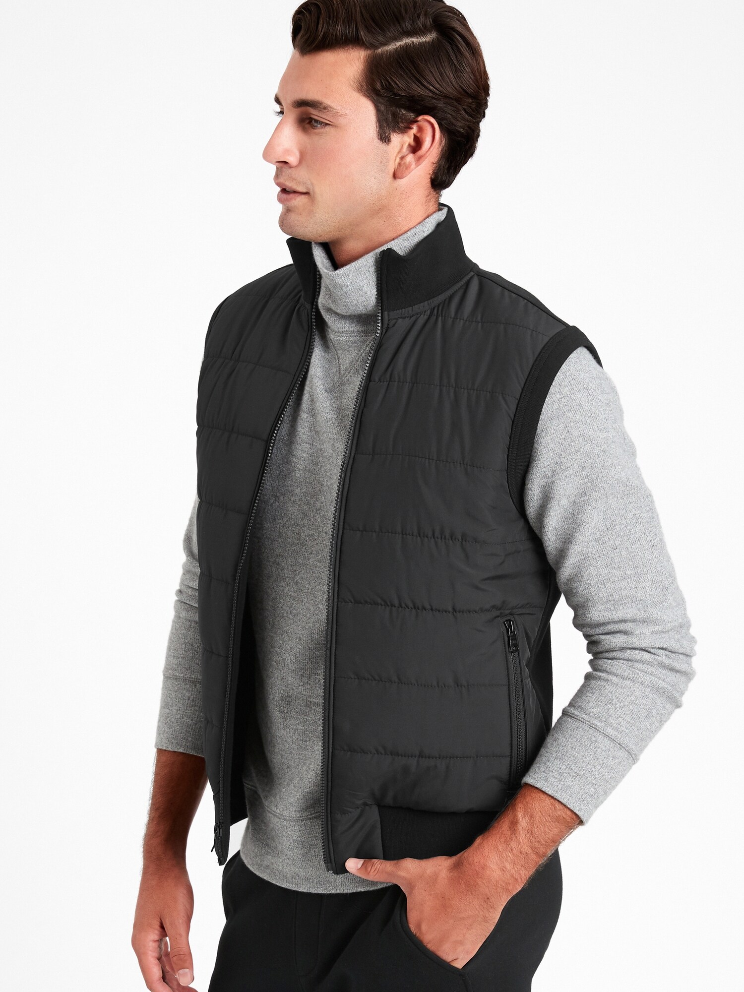Quilted Heavyweight French Terry Vest