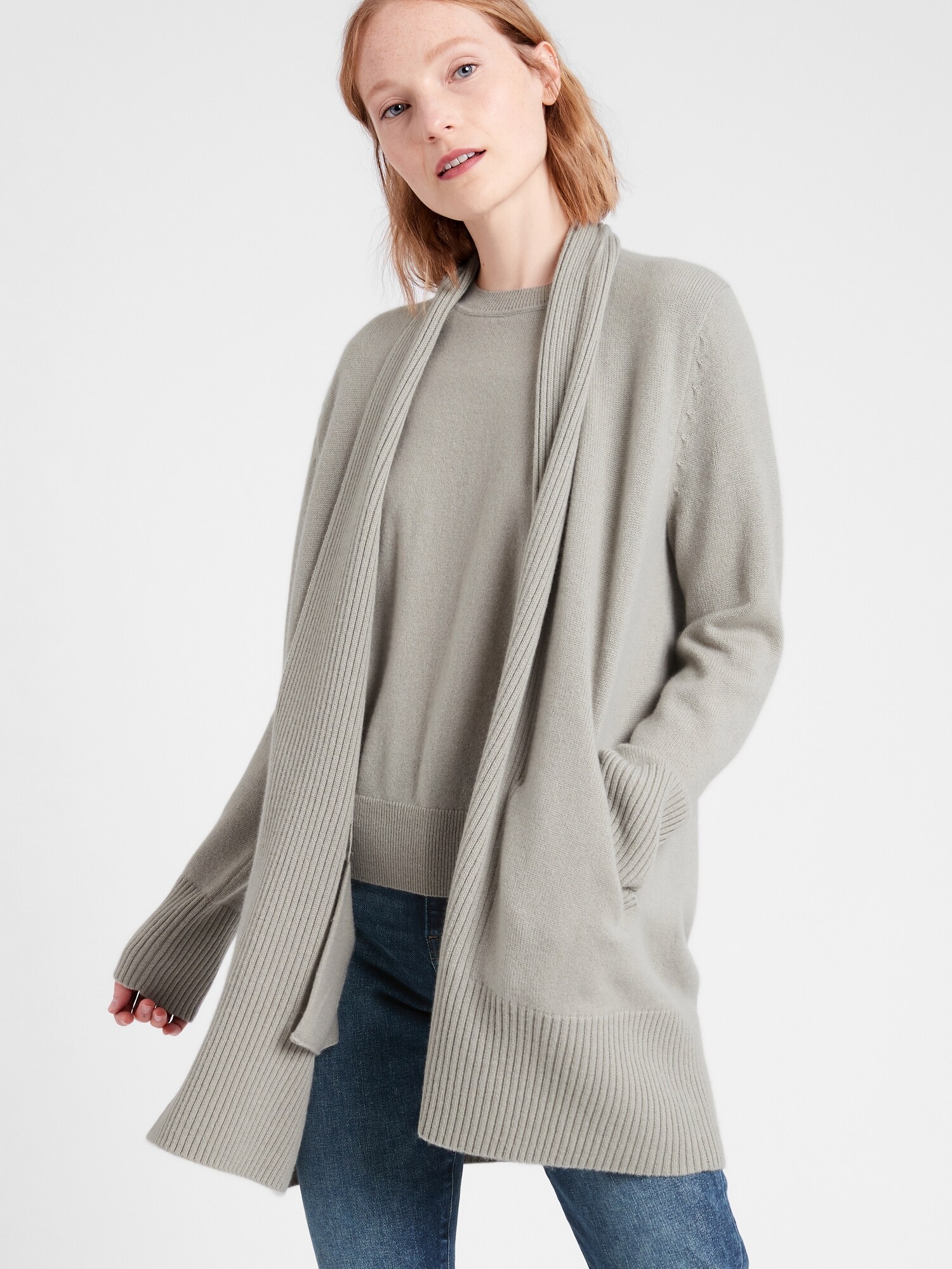 long soft cardigan sweater