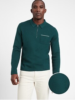 SUPIMA® Sweater Polo