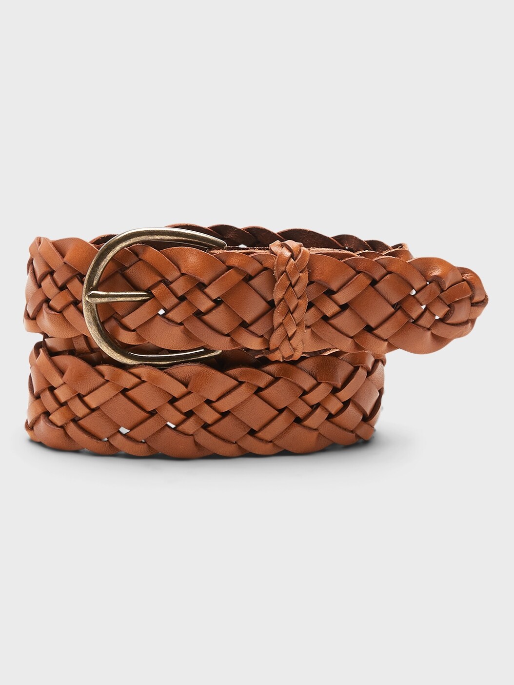 Braided Leather Belt | Banana Republic