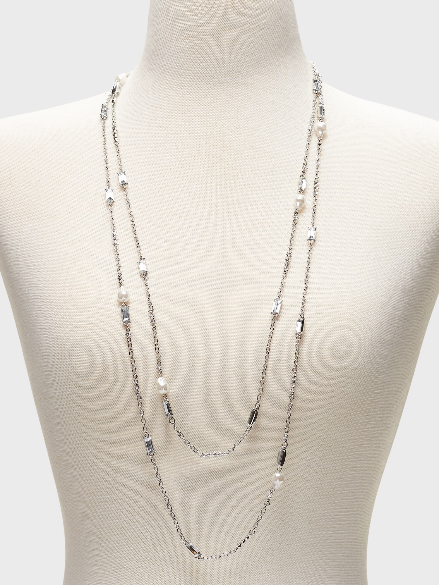 Long Stationed Necklace