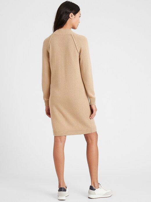 Image number 6 showing, Mock-Neck Sweater Dress