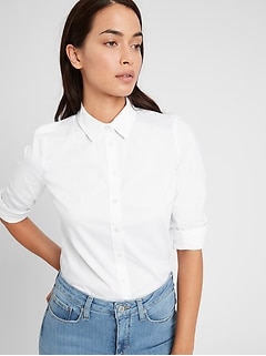 Petite Riley Tailored-Fit Shirt