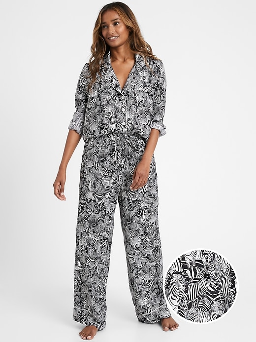Satin Pajama Set Banana Republic