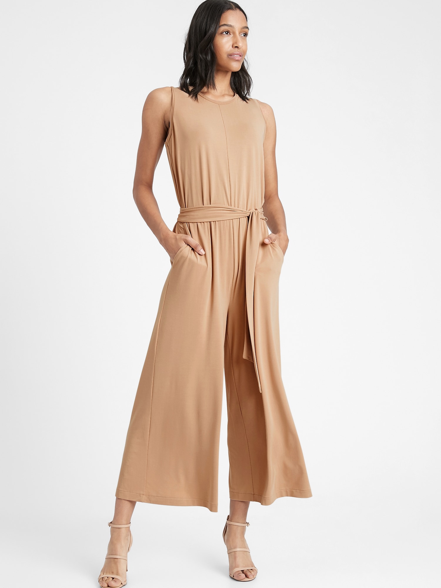 Petite jumpsuit sales cropped