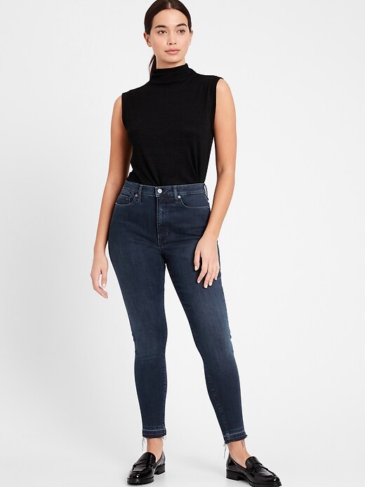 Image number 1 showing, Curvy High-Rise Skinny-Fit Soft Sculpt Jean