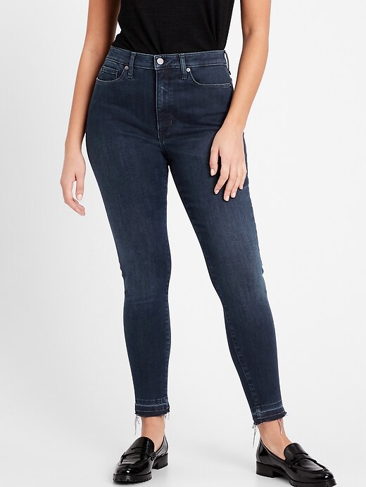 Image number 4 showing, Petite Curvy High-Rise Skinny Soft Sculpt Jean