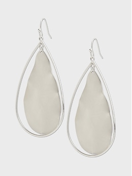 Silver Teardrop Earrings | Banana Republic