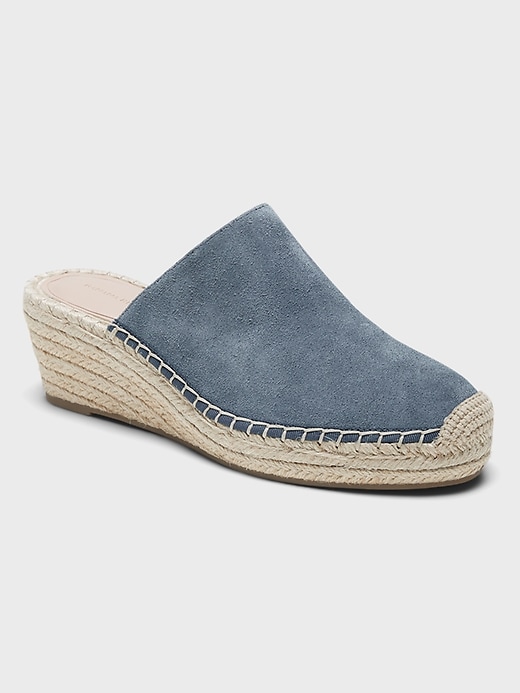 Espadrille Wedge Mule