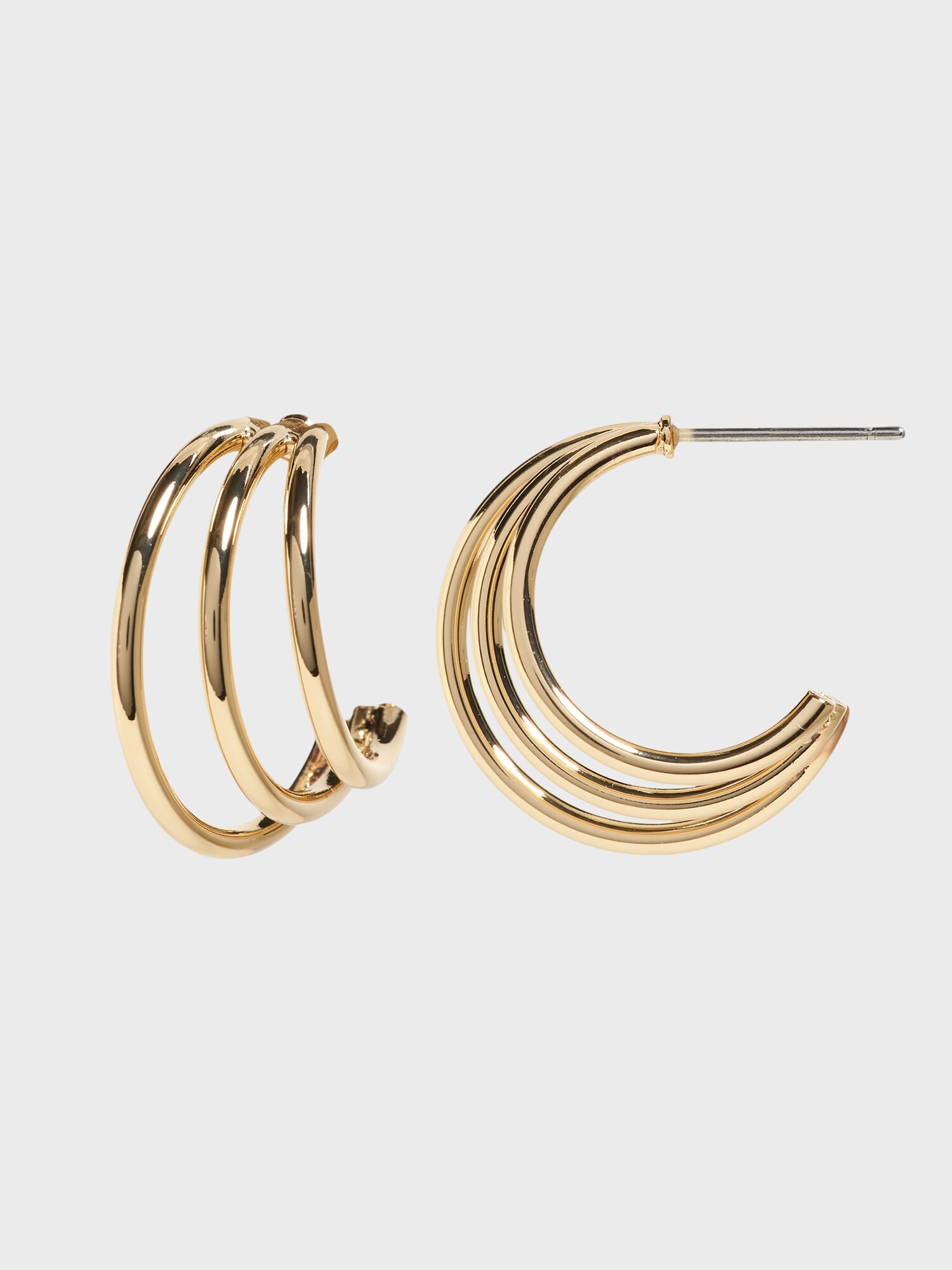 Multi Ring Hoop Earrings