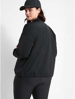 Neoprene 2024 bomber jacket