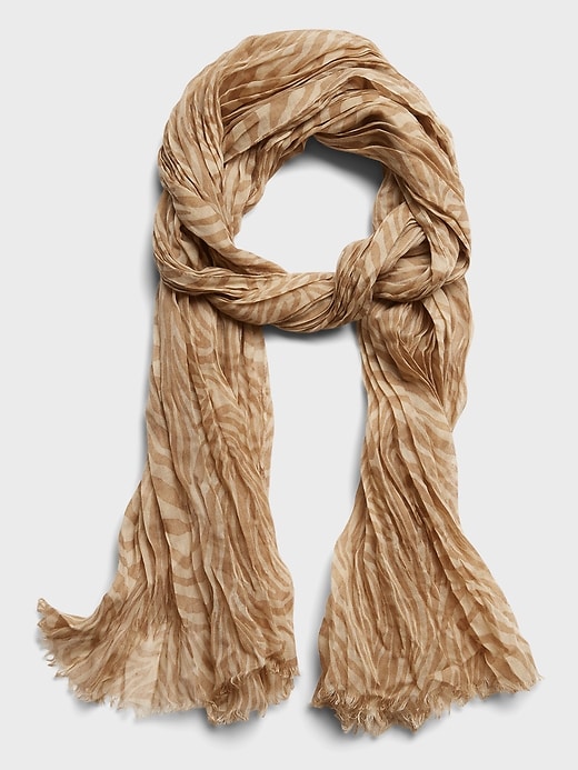 Crinkled Layering Scarf