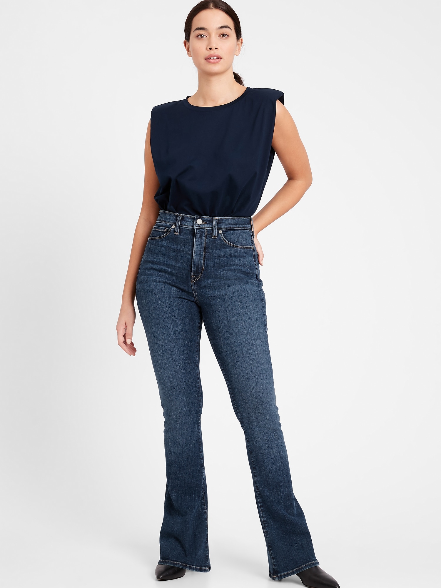 wide leg jeans for curvy