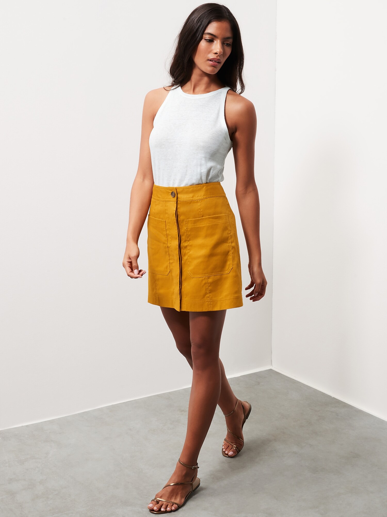 Cotton shop skirt petite