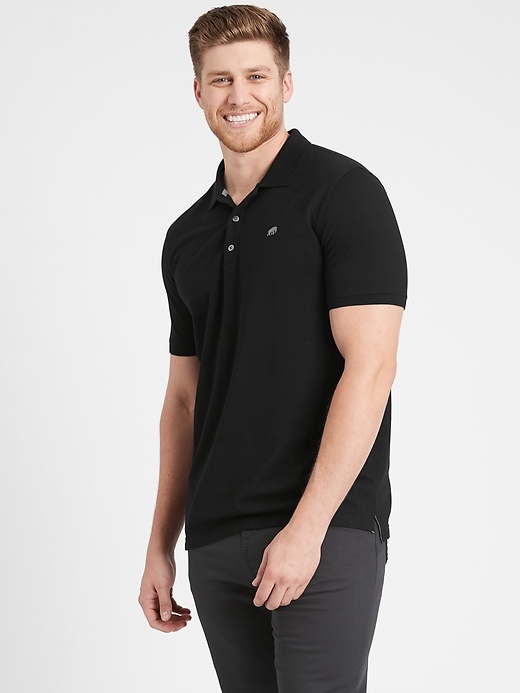 Image number 1 showing, Signature Pique Polo