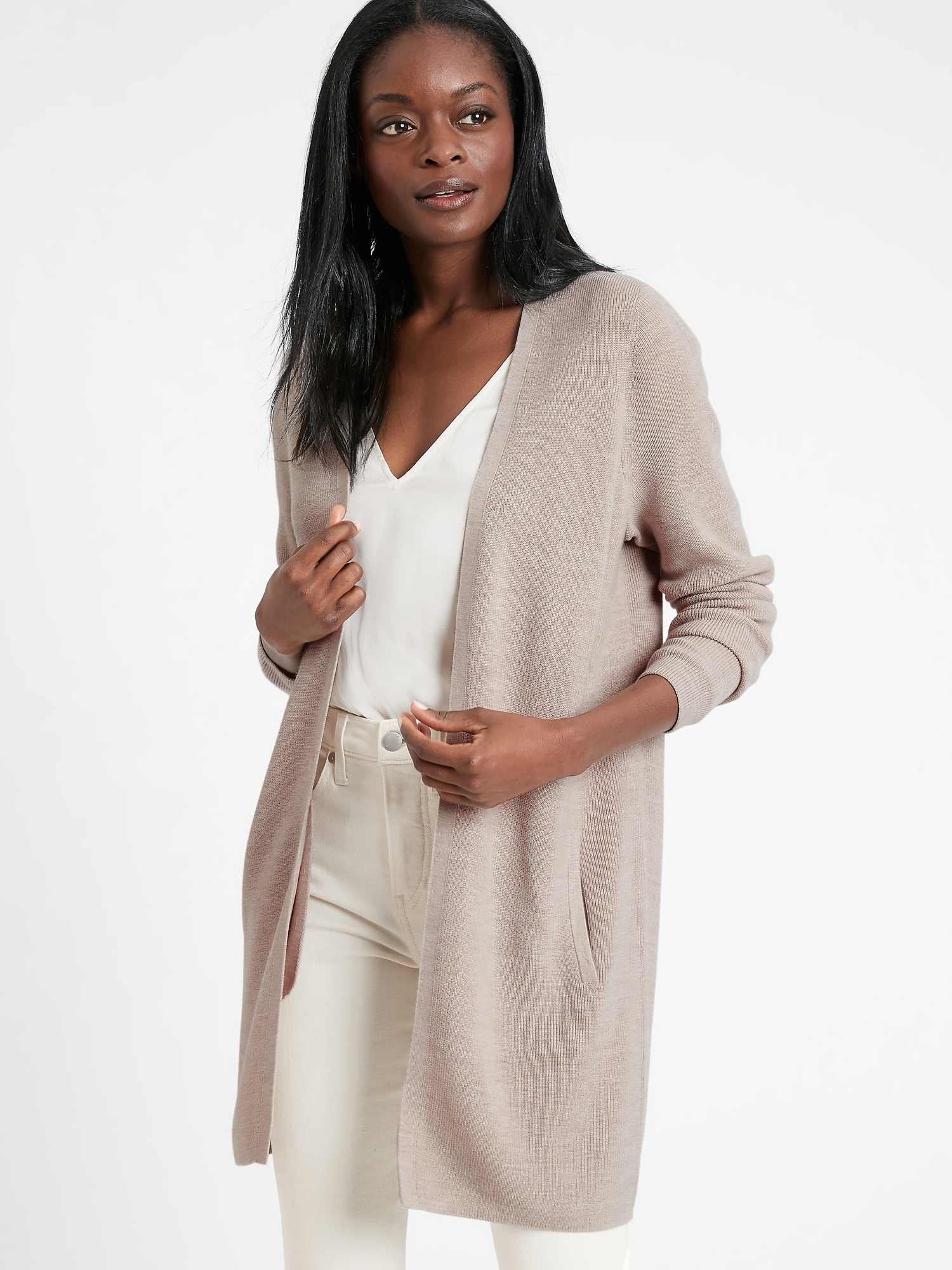 Petite deals oversized cardigan