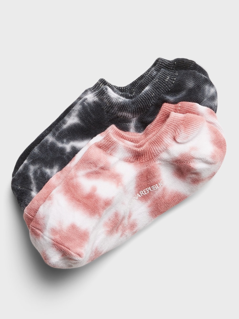 TieDye NoShow Sock Banana Republic