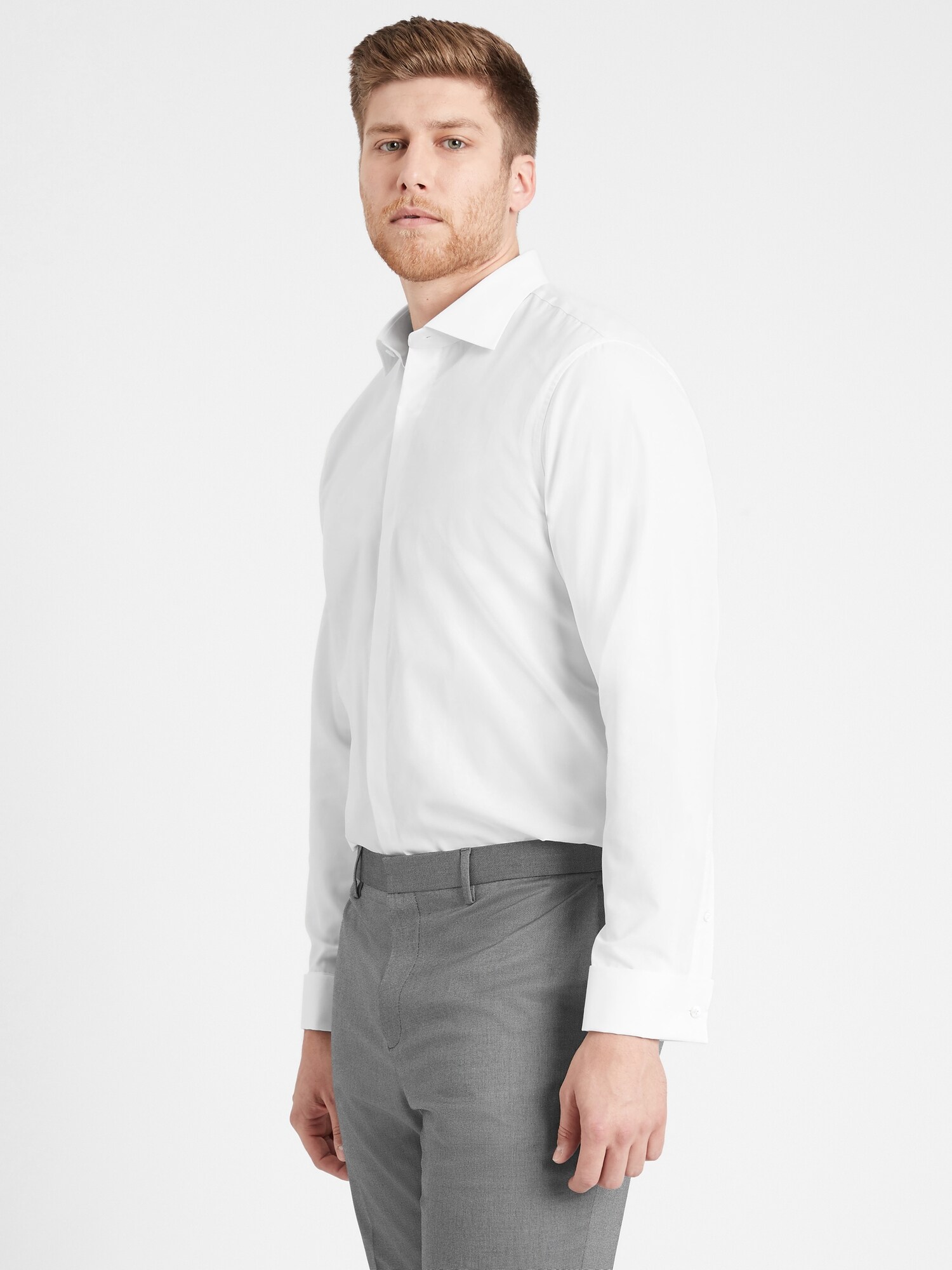 men's tuxedo shirt slim fit