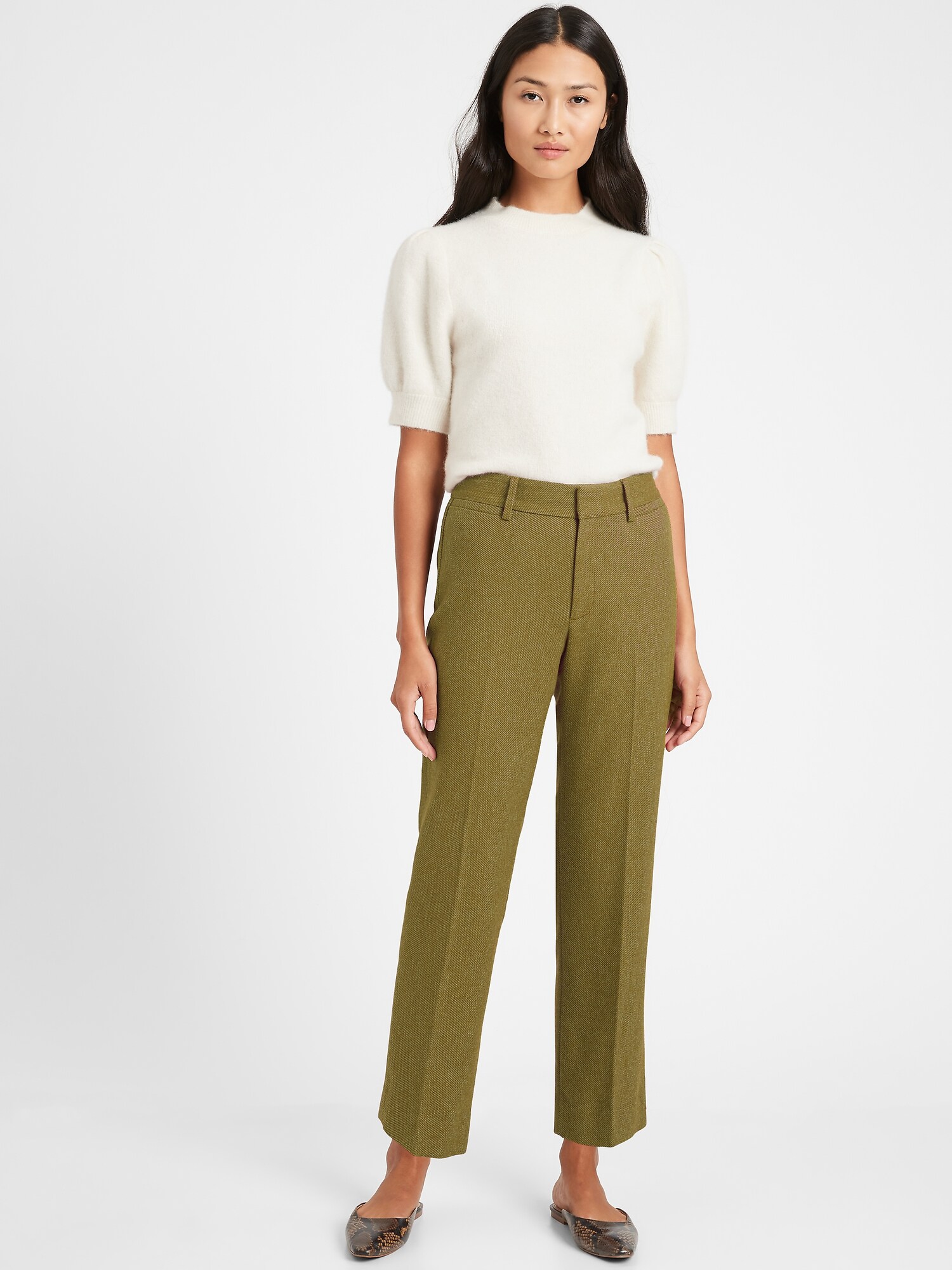 Banana republic hot sale high waisted pants