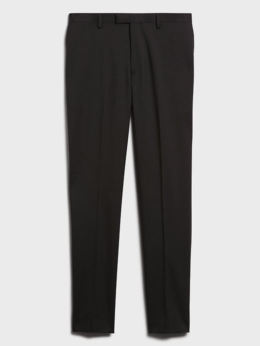 Image number 7 showing, Slim Solid Italian Wool Suit Pant