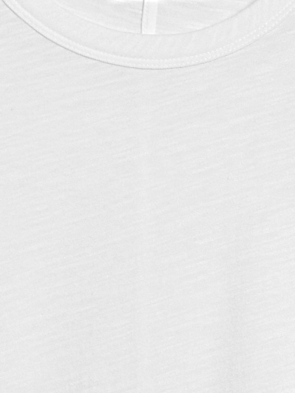 Banana Republic Women's Slub Crew-Neck T-Shirt White Regular Size XXS