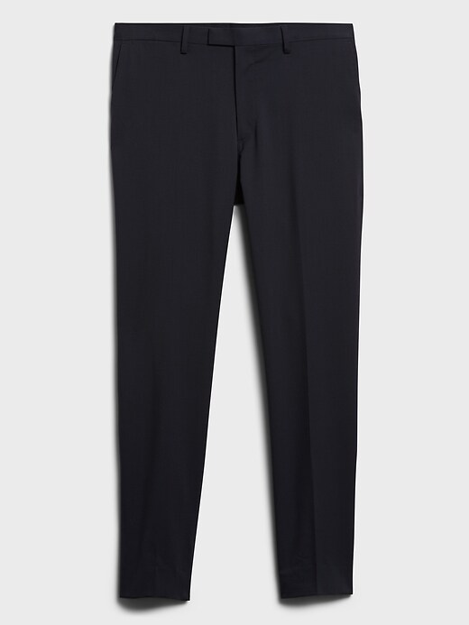 Image number 6 showing, Slim Solid Italian Wool Suit Pant
