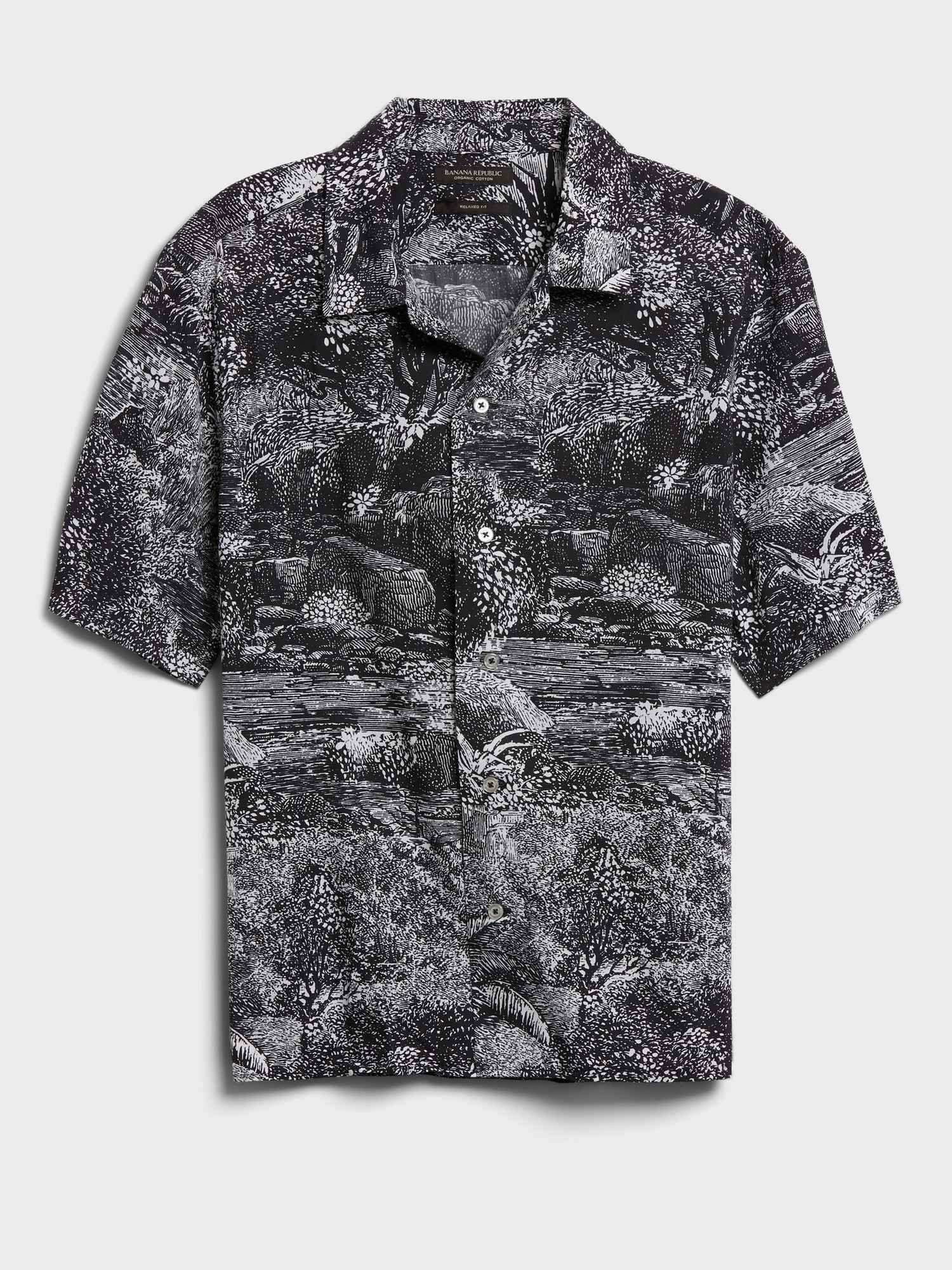 Relaxed-Fit Organic Cotton Resort Shirt
