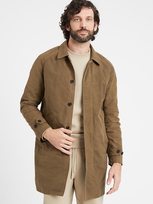 Water-Resistant Mac Jacket | Banana Republic