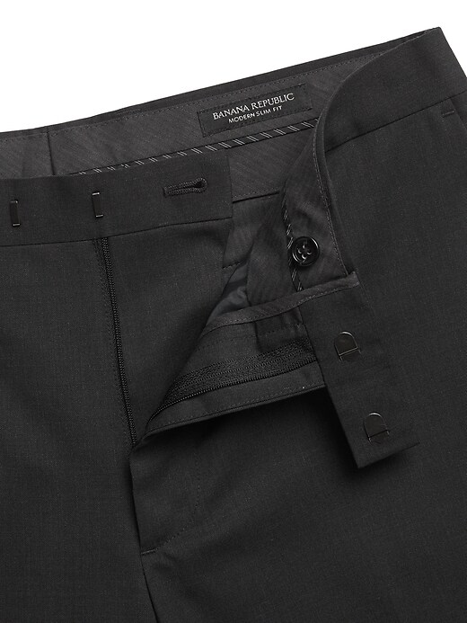 Image number 6 showing, Standard Italian Wool Suit Pant