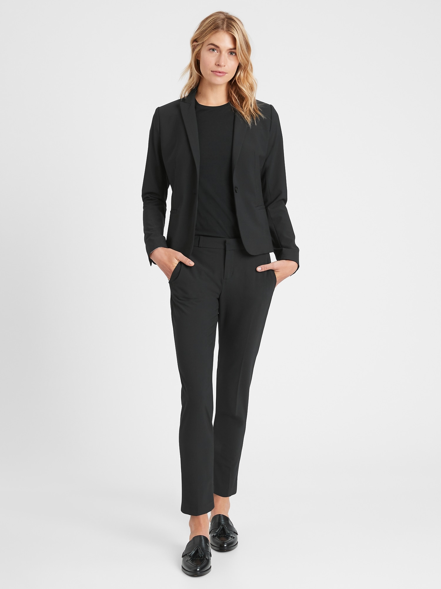 women's washable blazer