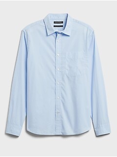Untucked Standard-Fit Luxe Poplin Shirt