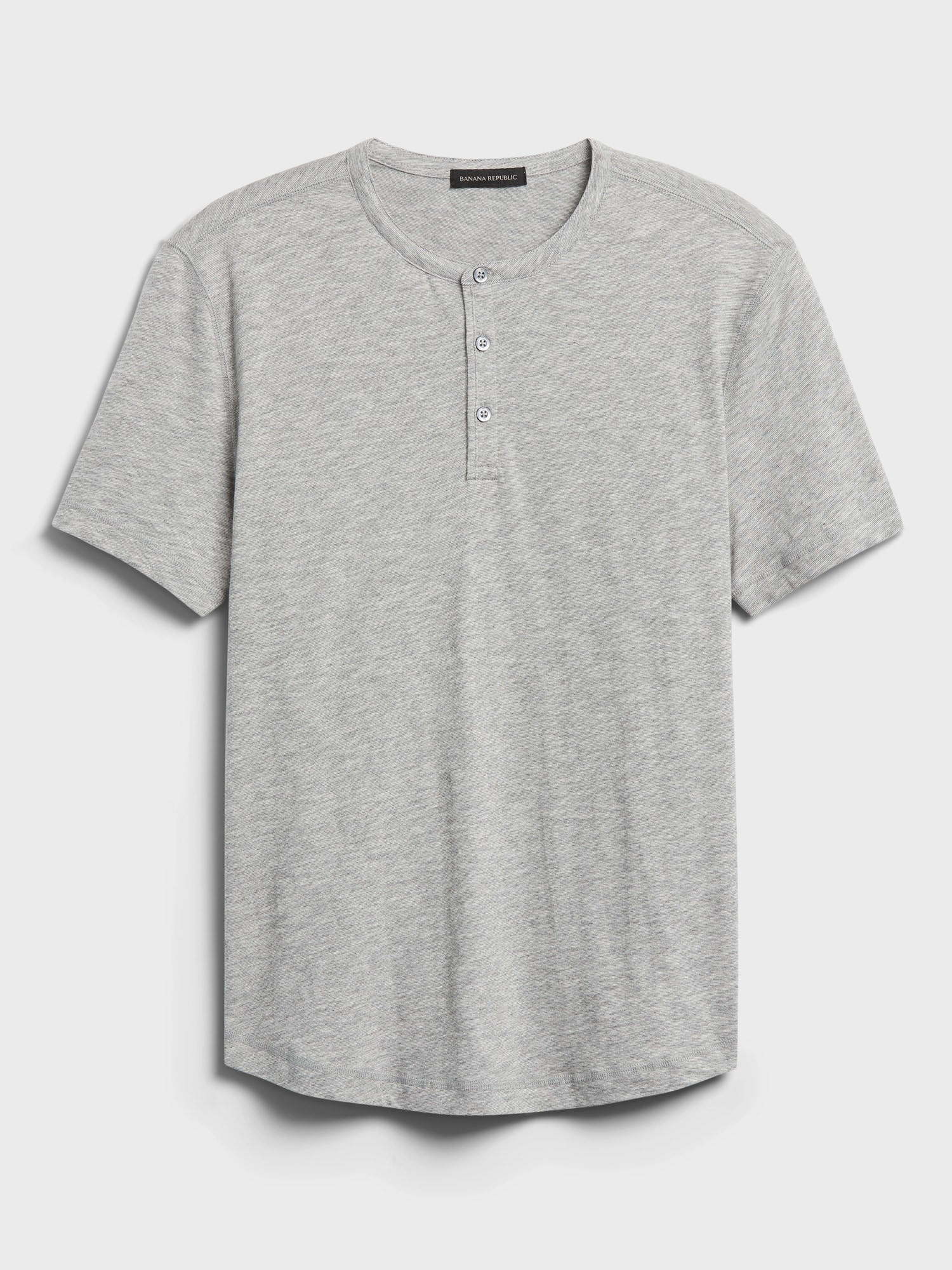 Organic Cotton Soft Wash Henley T-Shirt