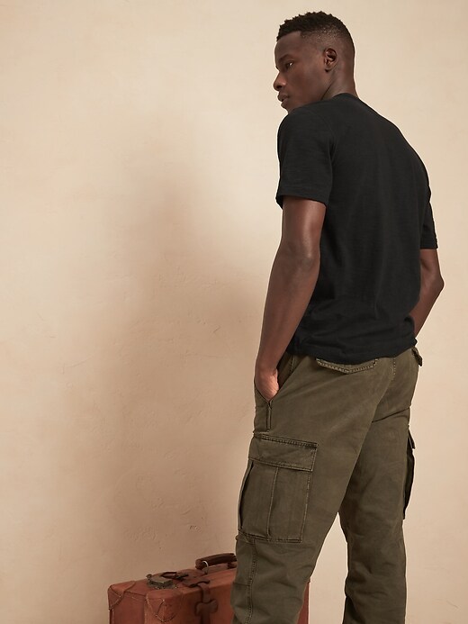 Image number 5 showing, Organic Cotton Soft Wash Henley T-Shirt