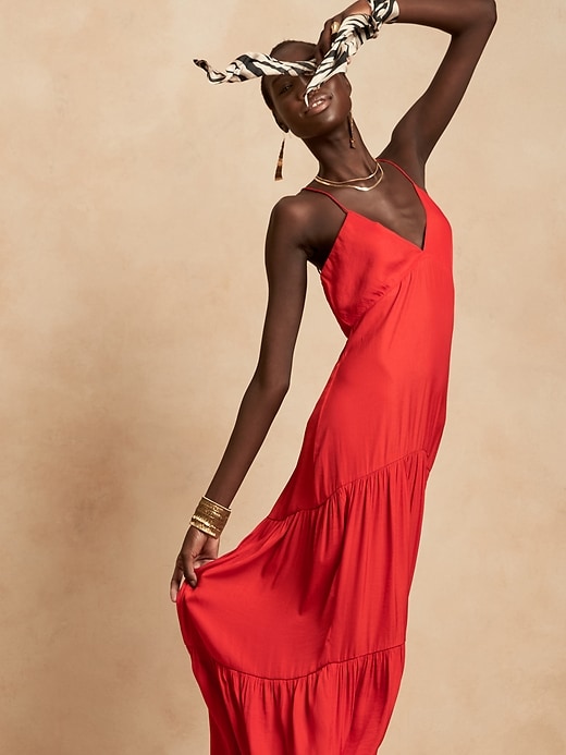 farm rio lamé jacquard maxi dress Jacquard Lurex Sleeveless Maxi Dress – FARM Rio