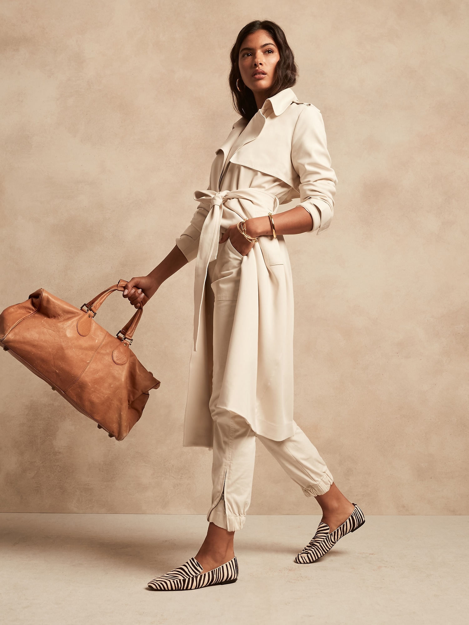 long soft trench coat banana republic