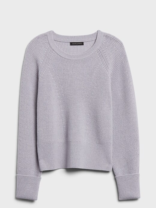 Ribbed Sweater in Responsible Wool