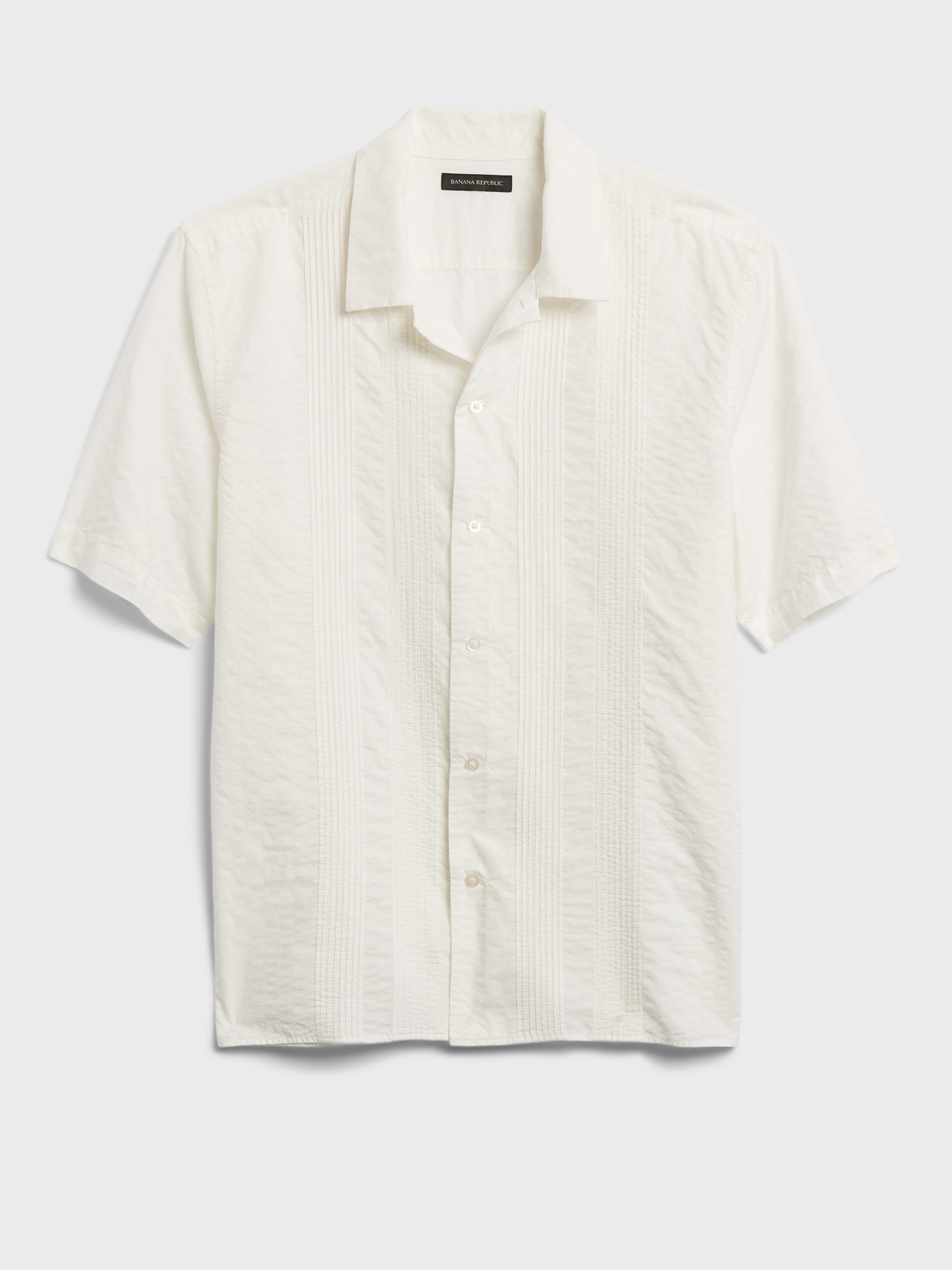 Pleated Resort Shirt